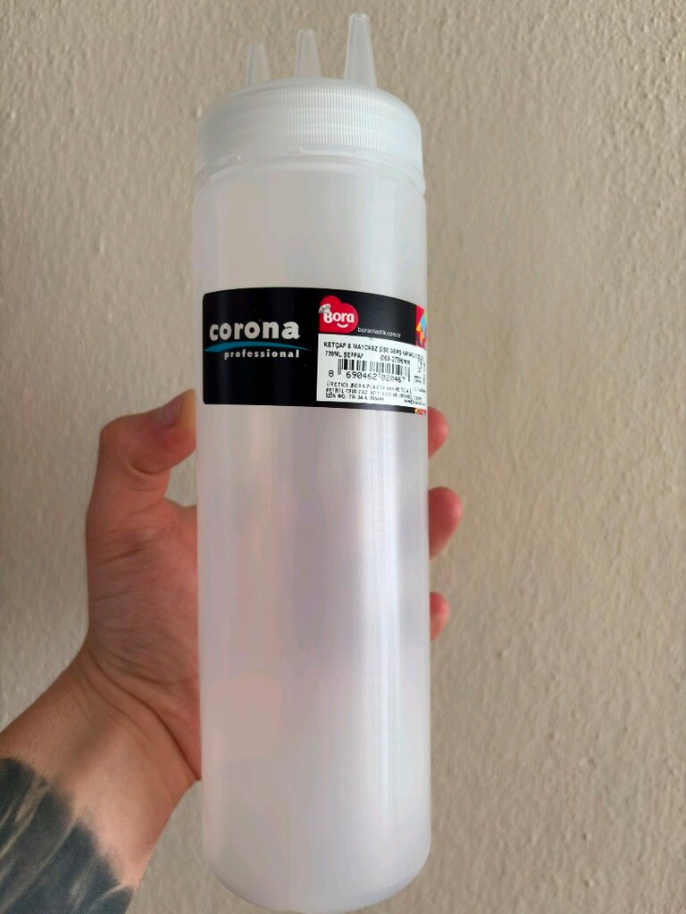 corono marka mayonez ketçap şişesi - 3