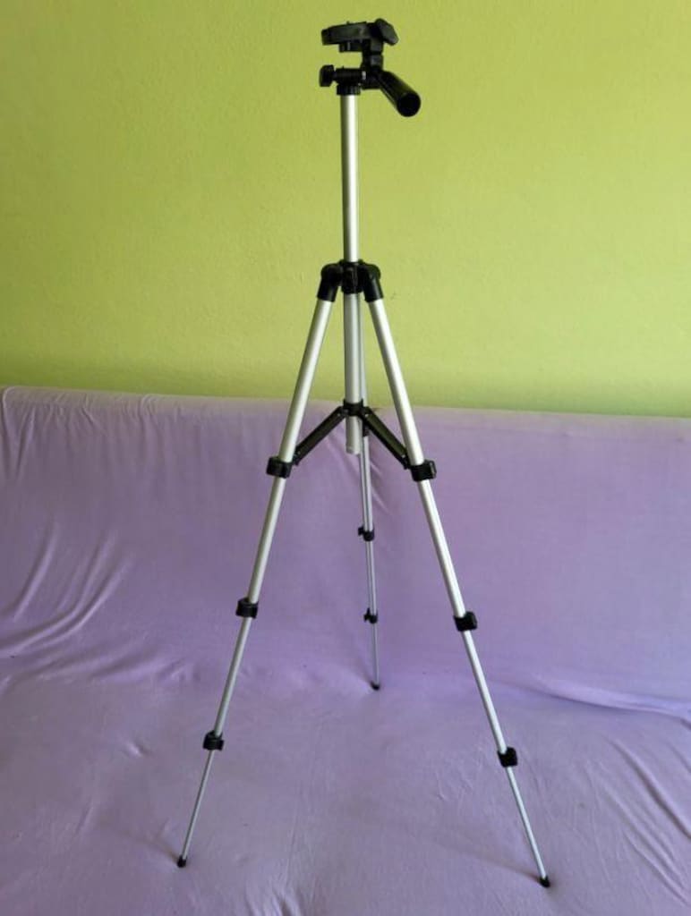 Telefon ve Kamera Tutucu Tripod Ayak 105 cm - 2