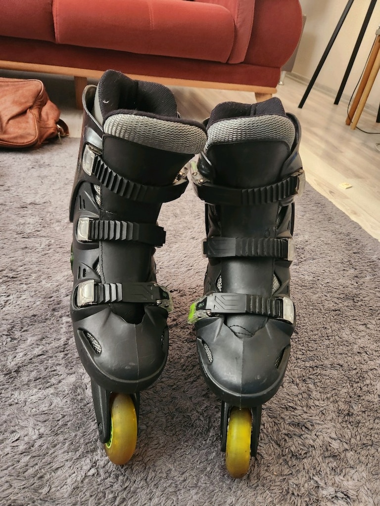 Siyah-Yeşil Kaykay Seti: Chicago Skates Efsane Paten Dizlikler Hediye - 4
