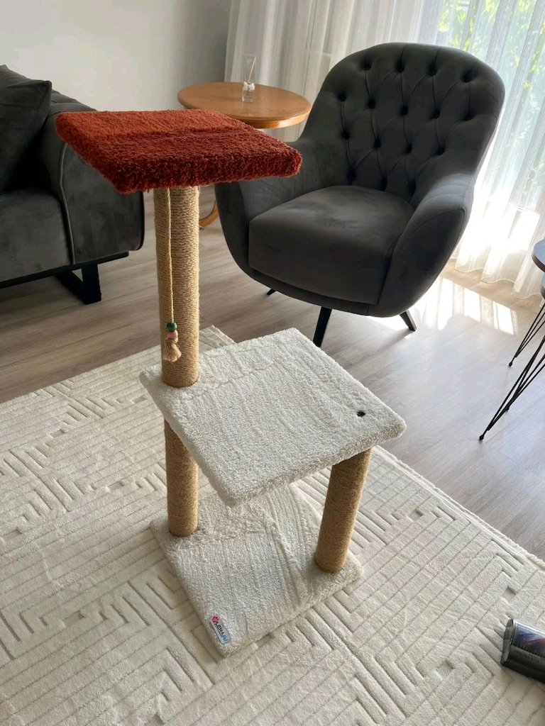 kedi tırmalama tahtası ve oyun alanı - 2