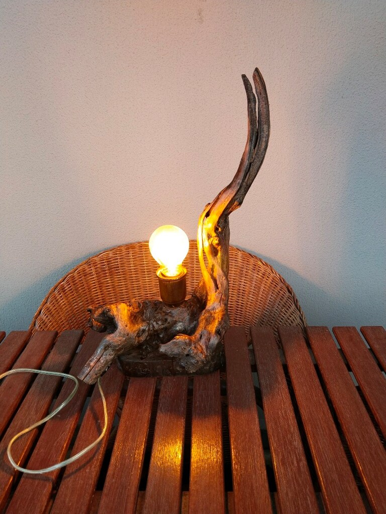 Doğal Obje,Orjinal bir tasarım ABAJUR. - 6