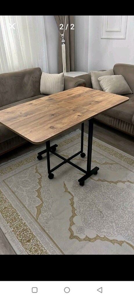 Katlanır yemek masaları sıfır ürün - 3