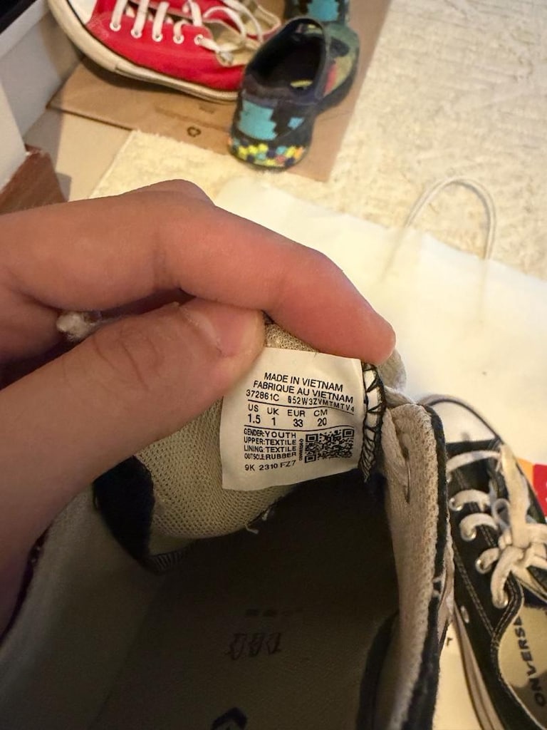 converse siyah çocuk ayakkabısı - 5