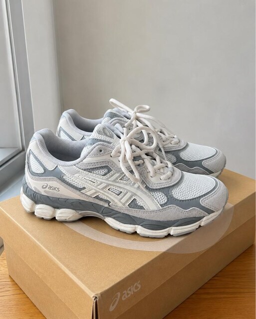 Orijinal ASICS GEL-NYC Cream/Oyster Grey – Kutulu, Sıfır