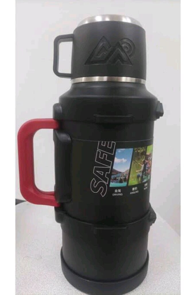 Safe Paslanmaz Çelik 3.2 Litre Termos 48 Saat Sıcak Soğuk Tutma Renk S - 6