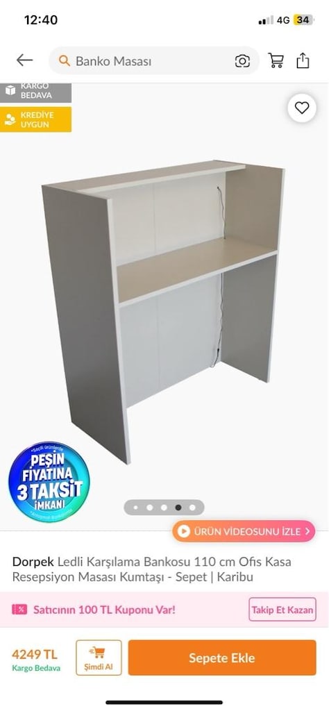 temiz banko masası - 3