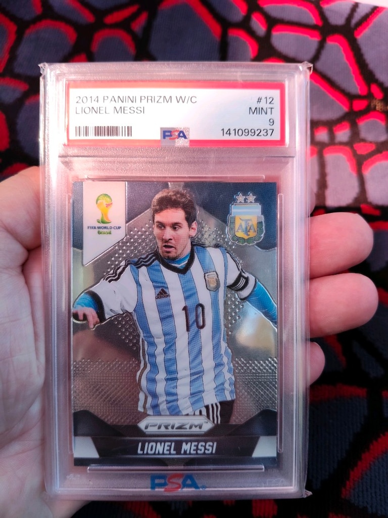Lionel Messi 2014 Panini Prizm World Cup #12 – PSA 9 MINT | Nadir Kole - 3