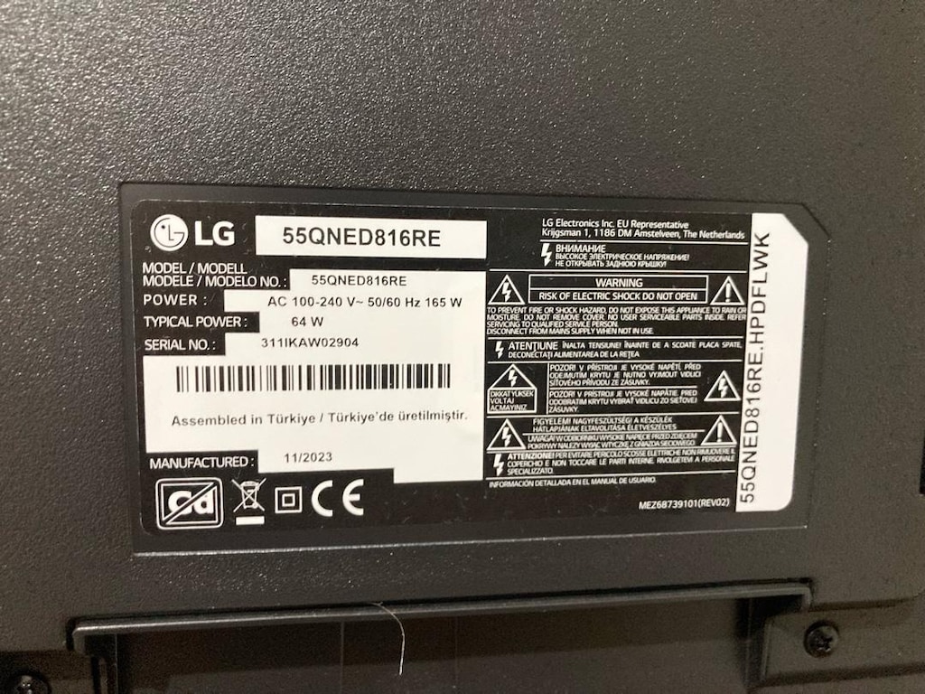 LG QNED TELEVİZYON sıfır gibi - 2
