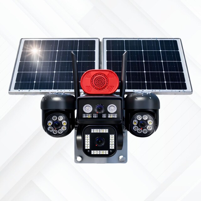 4G SOLAR - 4 KAMERALI 3 MOTORLU HAFIZA KARTI VE DATA HATTI DAHİL
