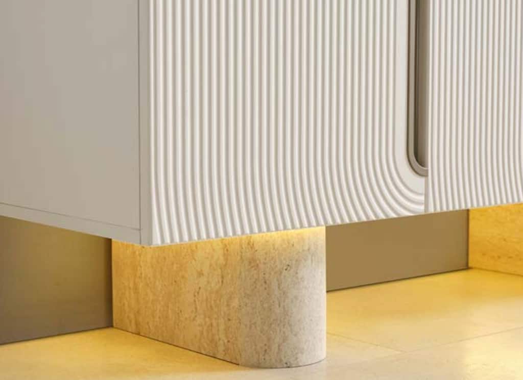 Sıfır , %100 MDF , Modern TV Ünitesi - Aytaşı , Traverten - 5