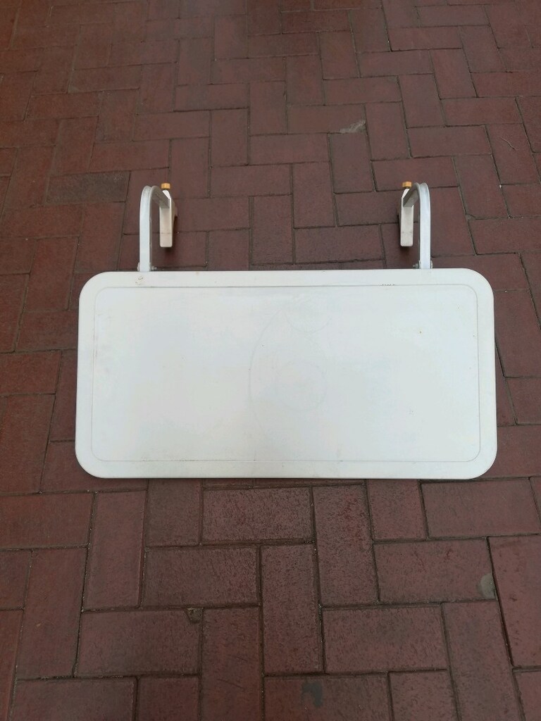 Katlanır metal balkon masası - 2