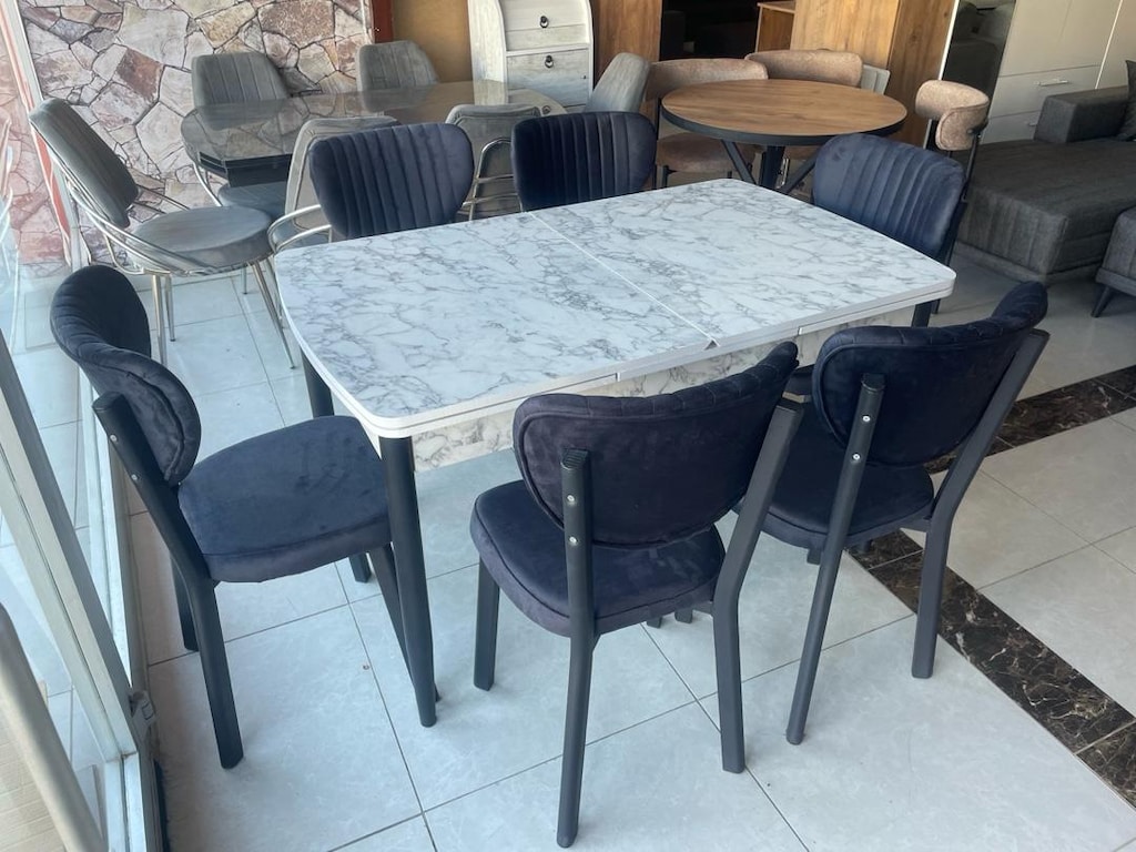 6 kişilik yemek masası takımı - 3