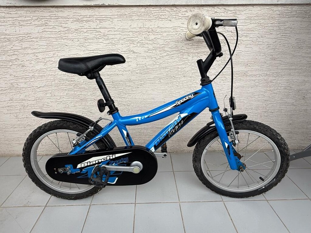 Bianchi team spooky 5-8 yaş çok temiz bisiklet - 2