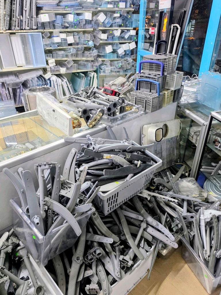 Samsung Bulaşık Makinesi Üst Pervane Fıskiye ve Borusu Seti (DW60M5040 - 8