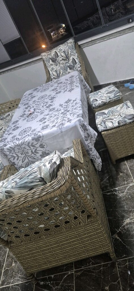 Acil bahçe balkon masa sandalye takım - 2