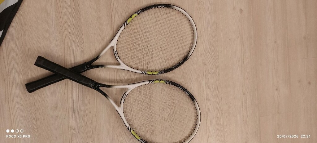 Delta blade 27 inç tenis raketi çantası ve 2 top. - 3