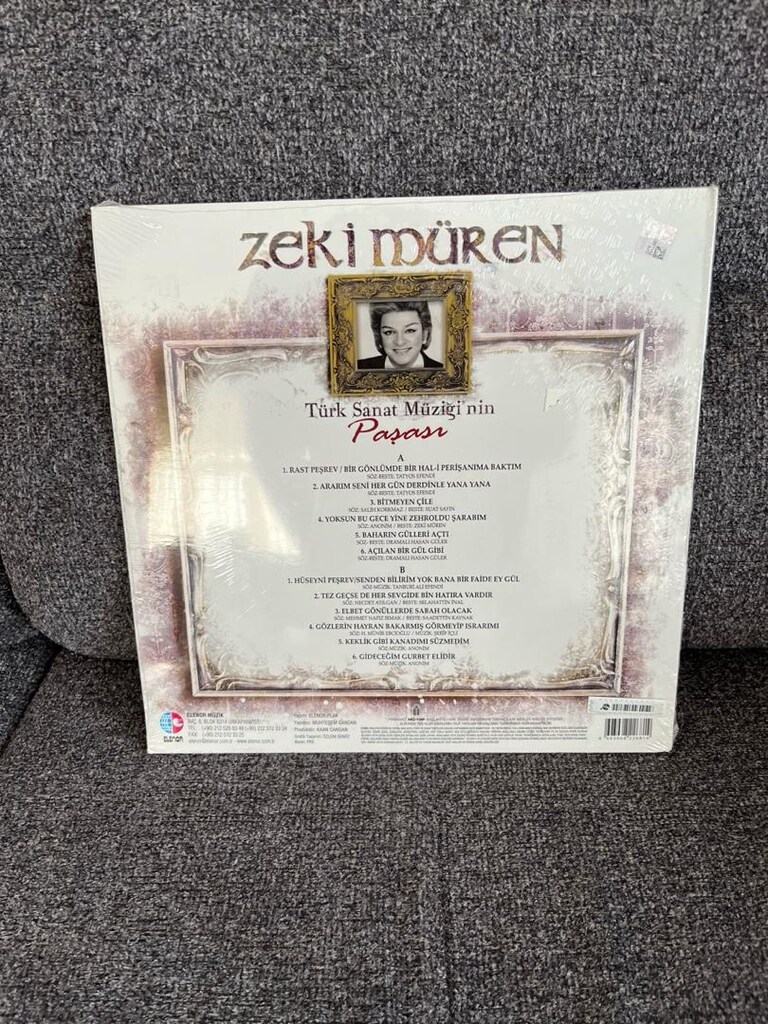 Zeki Müren 33 lük plak - 2