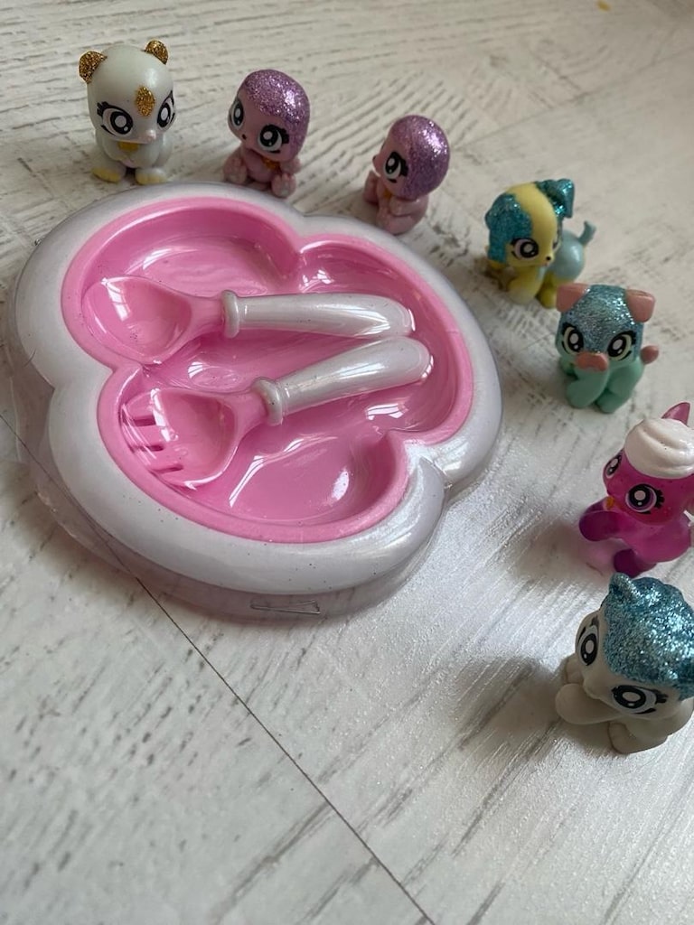 7 adet miniş ve mama seti - 8
