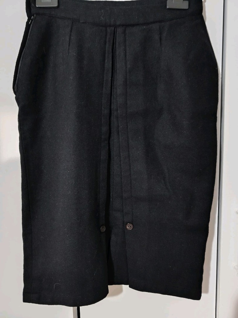 38 beden siyah kaşe etek - 2