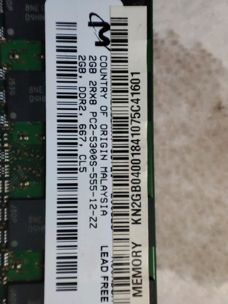 DDR2 DDR3 Laptop ram - 6