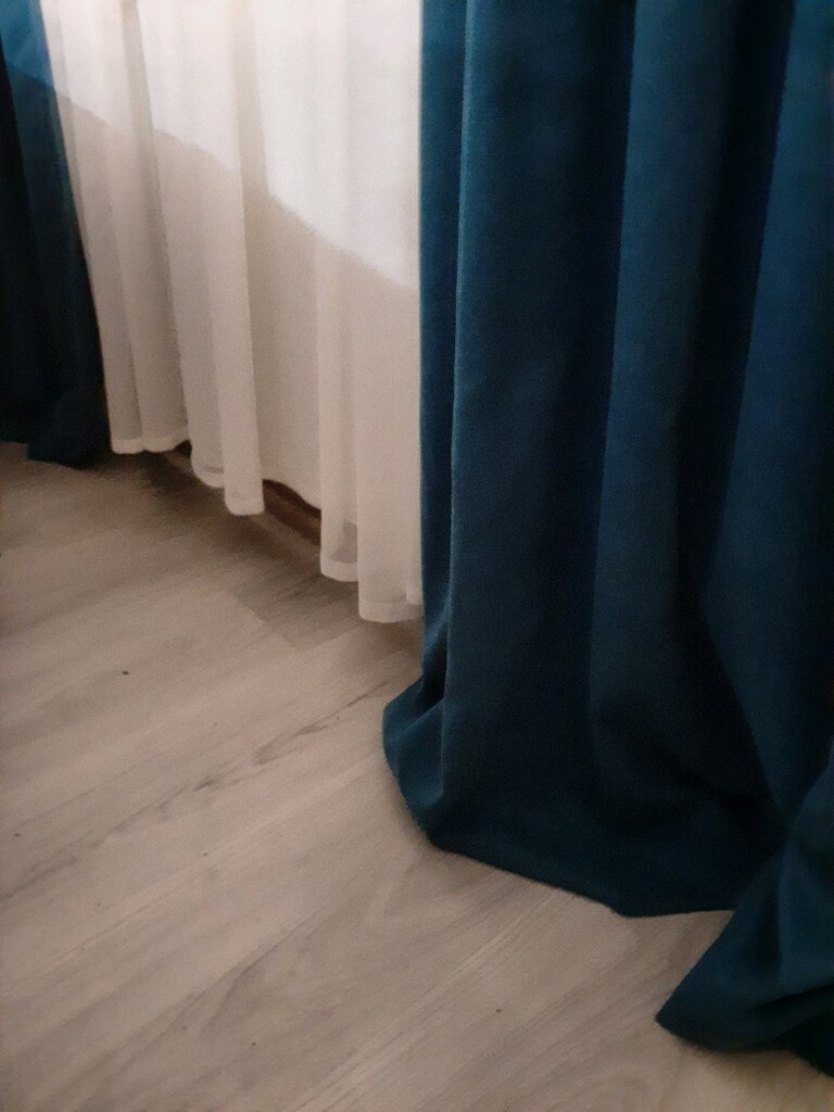 4 kanat fon perde turkuaz - 6