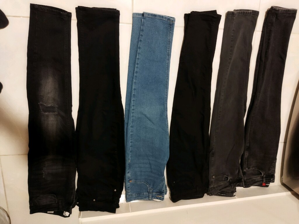 PANTOLON 7,ADET FİYATI YIRTIK LEKE YOK TEMİZ 30/31 BEDEN 175 ,BOYA UYG - 3