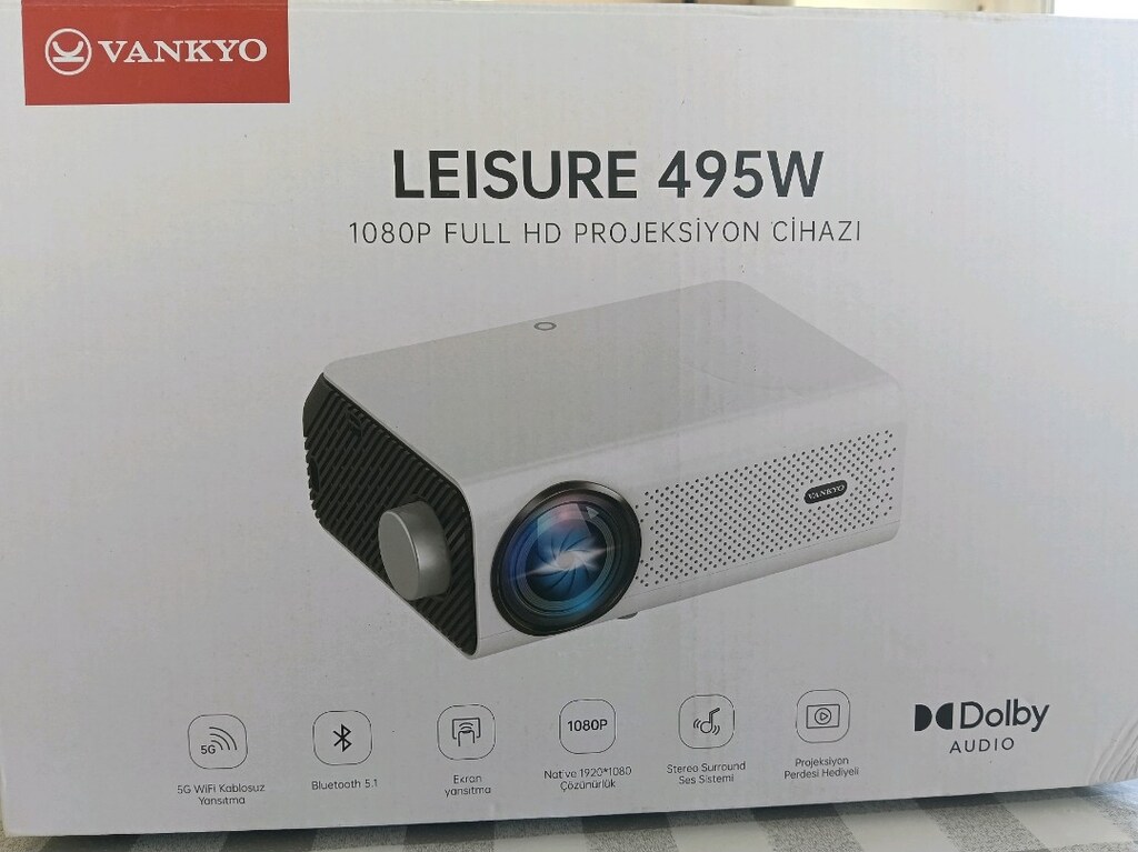 Vankyo Leisure 495W 1080P5G Wi-Fi + 5.1 Bluetooth - 9