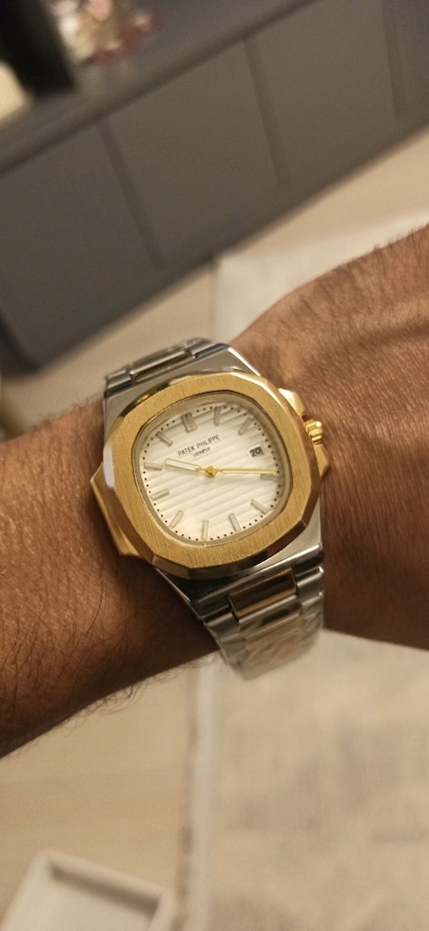 Patek Philippe takvimli pilli çelik kol saati - 2