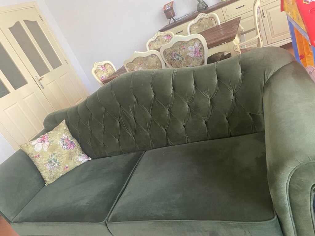 masa 6 adet sandalye takımı 2 berjer 2 tane üçlü koltuk ve sehpa ve - 4