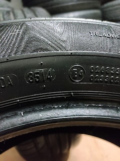 215-55-16 Continental 2 adet yazlık lastik (tarih:2014) - 6