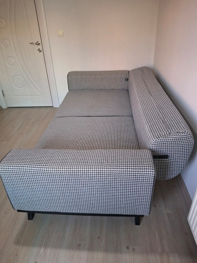 vivense sıfır 3 lü çekyat hiç kullanılmadı uzunluk 2.22.en 91 cm - 3