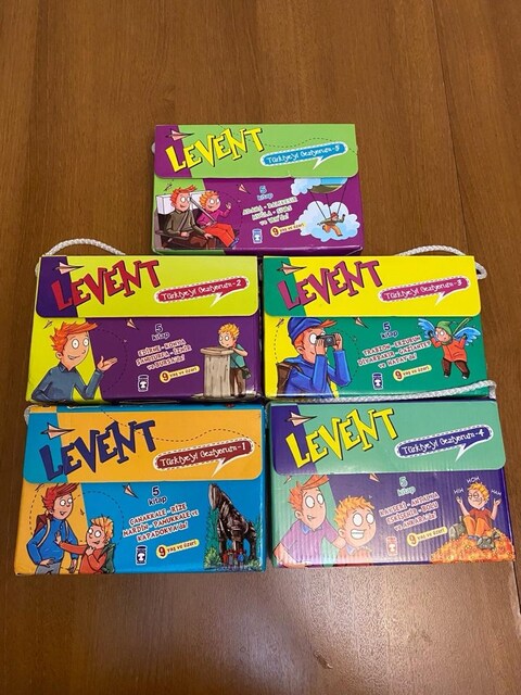 Levent Serisi Kitaplar 5 paket