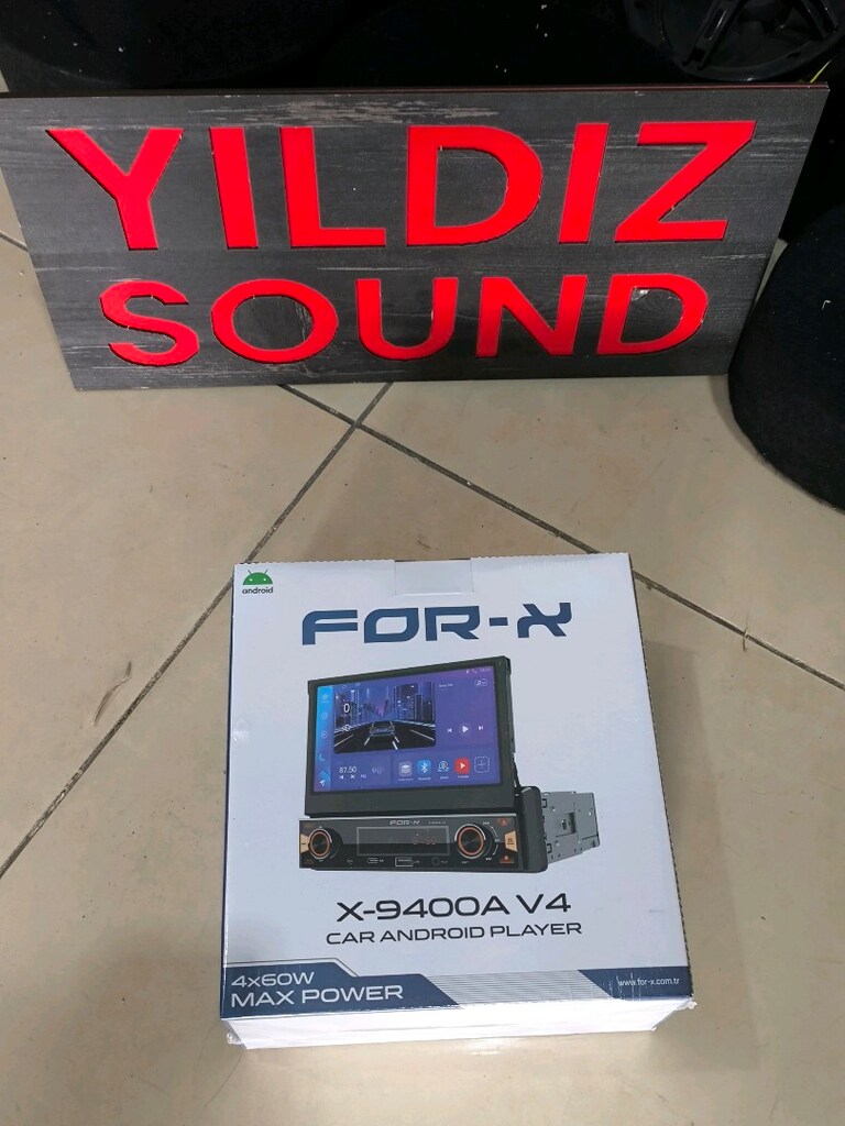 For-x 9400A v4 Android İndash Oto Teyp SİFİR - 2