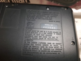 Sony Discman D-121 JAPAN - 4