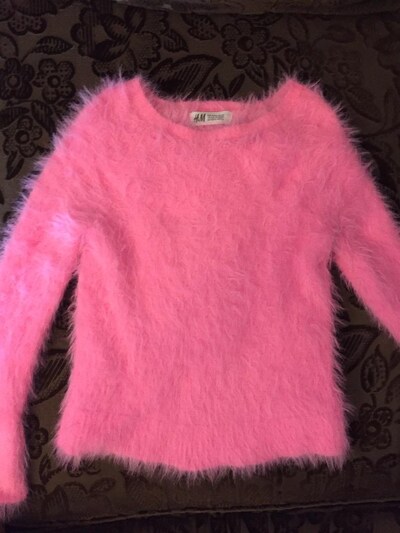 H&M 4-6 YAŞ ANGORA TRİKO KAZAK