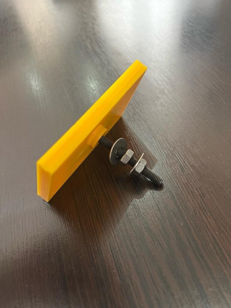 AA Sarı Pleksi Panjur Arması Vidalı - 2