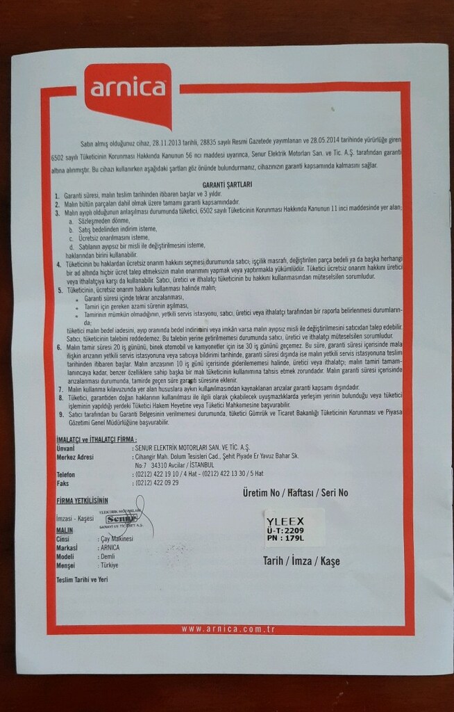 ÇAY MAKİNESİ - 10
