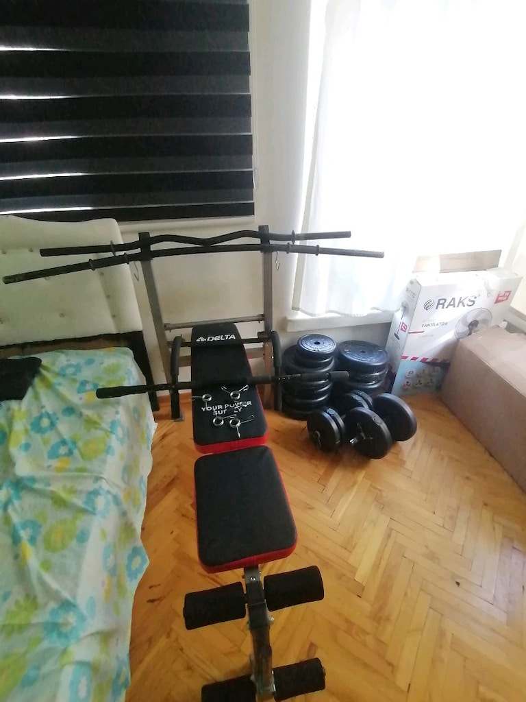 Bench Ağırlık Seti ve Barfiks Demiri