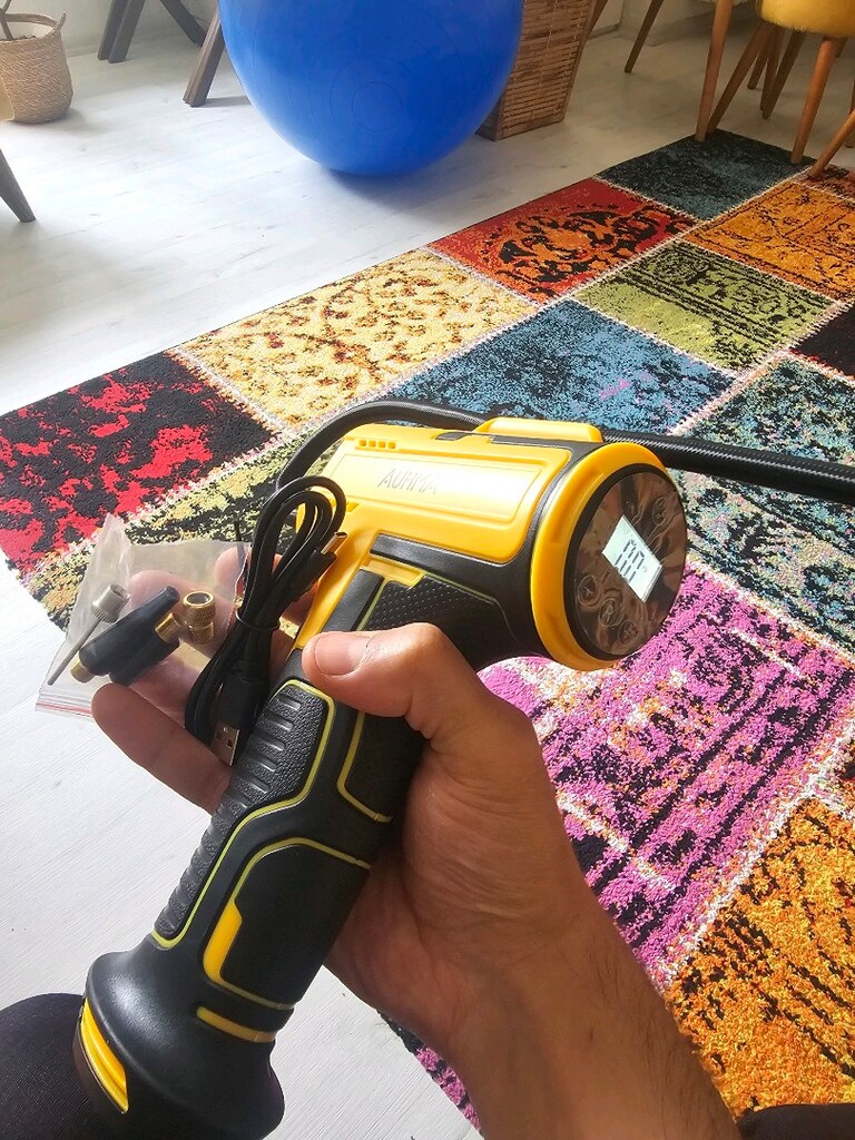 Şarjlı Kompresör Pompa 150PSI Sıfır - 2