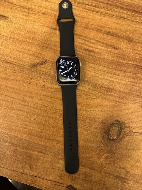 %95 pil Tertemiz Apple Watch SE 2.Nesil (2023) GPS 44mm Silver