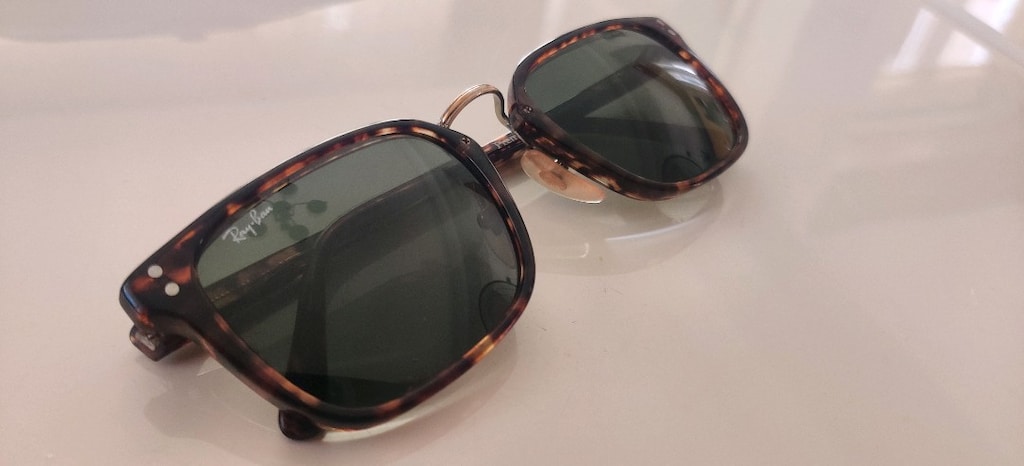 Vintage Ray-Ban Traditionals Premier E W0867 Koyu Kaplumbağa Kabuğu. - 2