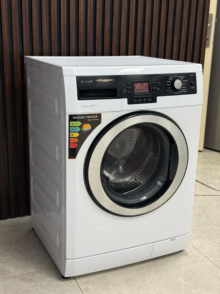 Arçelik 8 kg çok temiz sorunsuz çamaşır makinesi nakliye montaj dahil - 3