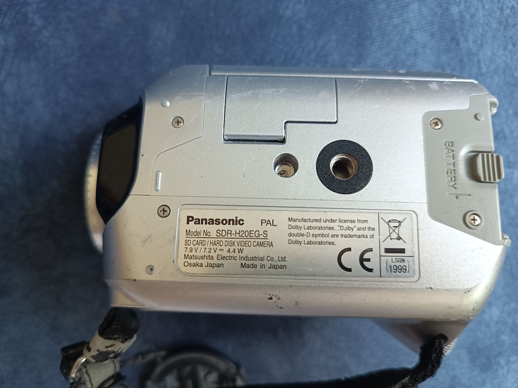 Panasonic SDR-H20EG-S Video Kamera - 8