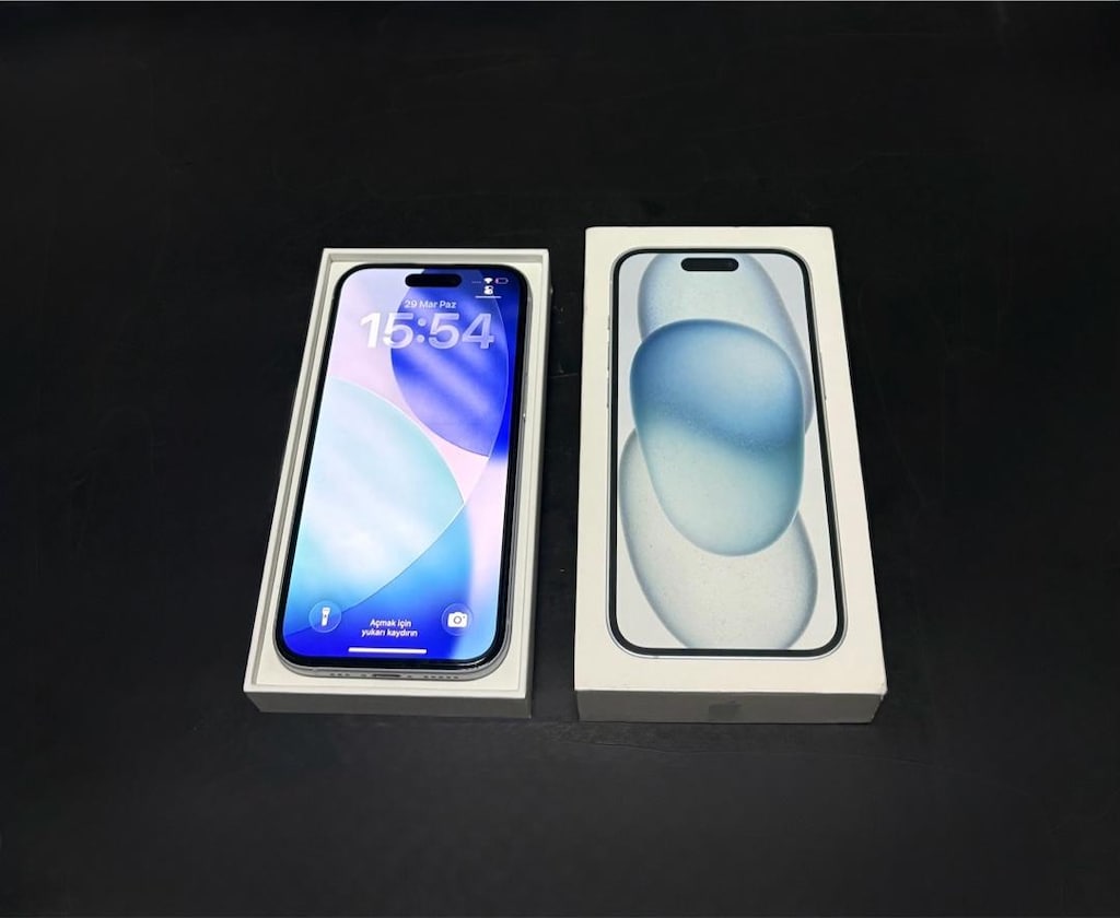 IPHONE 15 128 GB TR KUTULU FATURALI HATASIZ PİL 85 - 2