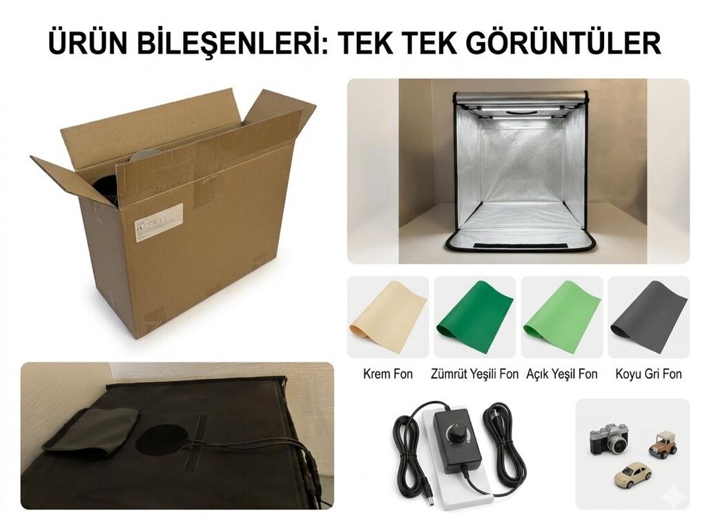 FOTOĞRAF ÇEKİM ÇADIRI SIFIR AYARINDA - 2