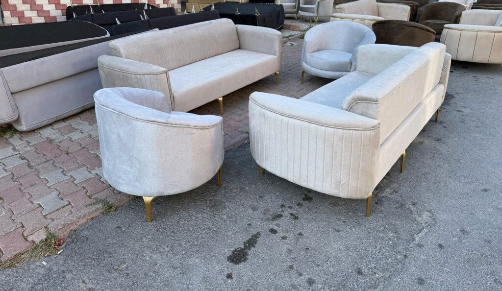 4lu salon takımı sıfır paketli ürünler satiyorum her rengi modeli var - 10
