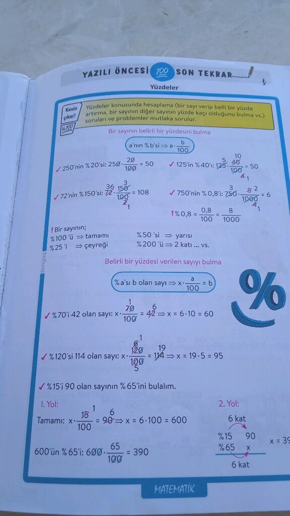 2 dönem yazılı notları 7 sınıf Tonguç - 5