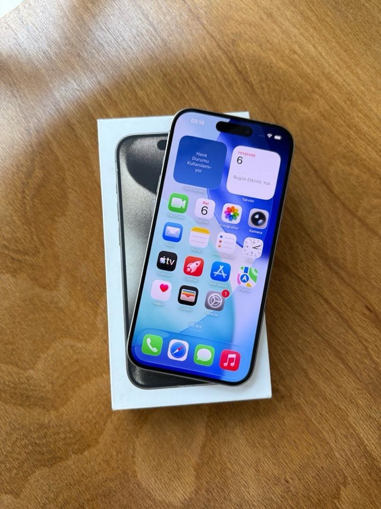 İPHONE 15 PRO 128 GB HATASIZ DEĞİŞENSİZ GARANTİLİ MODEL - 5