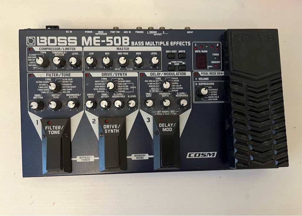 BOSS ME-50B Bass Efekt Pedalı - 2