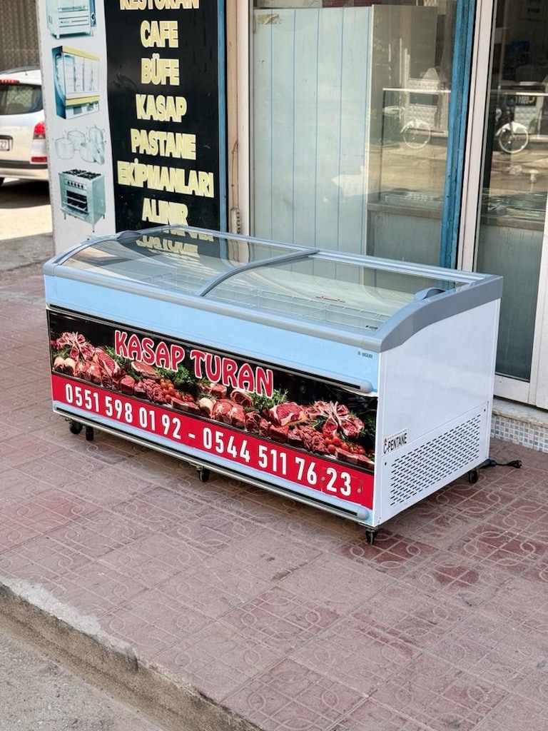 difriz derin dondurucu 800 litrelik difriz içi beyaz difriz et dolabı - 12